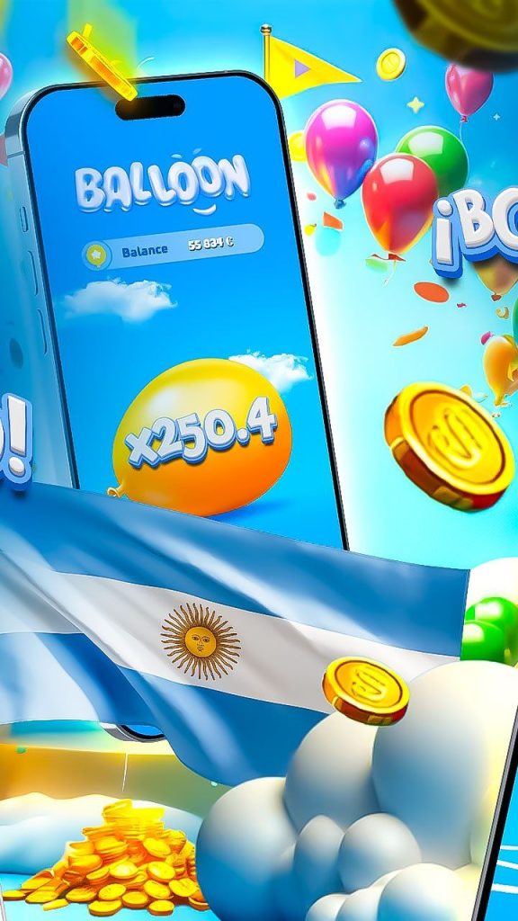 Balloon App interface